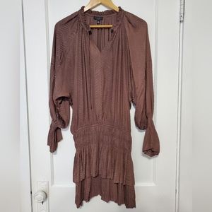 Current Air Cecile Smocked Mini Dress Size M